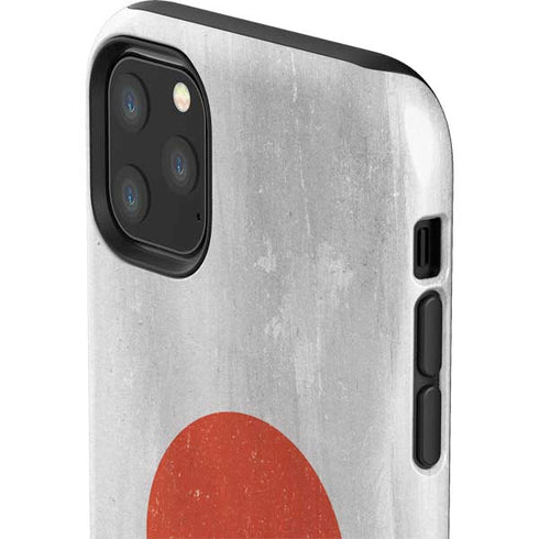 Japanese Flag Distressed iPhone 11 Pro Max Impact Case
